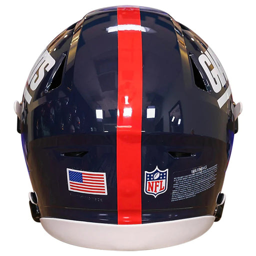 New York Giants Authentic Throwback SpeedFlex Helmet (1981-1999) — Game Day Treasures New York Giants Authentic Throwback SpeedFlex Helmet (1981-1999) — Game Day Treasures