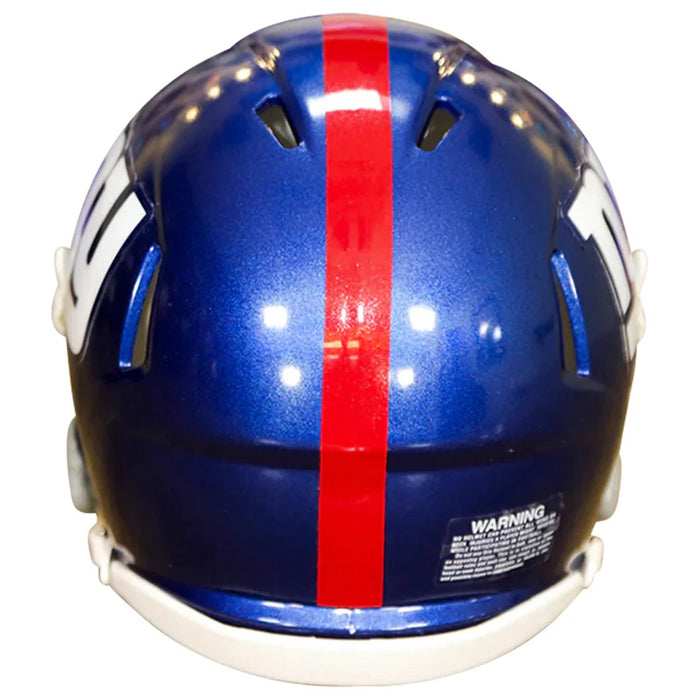 New York Giants Riddell Mini Speed Helmet - Game Day Treasures