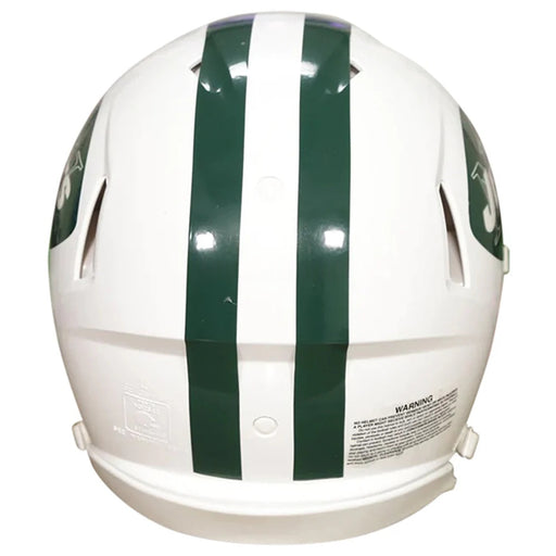 New York Jets Authentic Throwback Speed Helmet (1965-1977) - Game Day Treasures