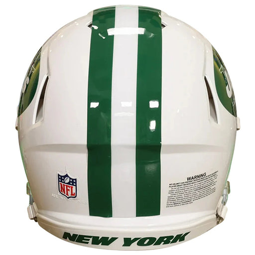 New York Jets Authentic Speed Helmet - 2024 Alternate (White) - Game Day Treasures