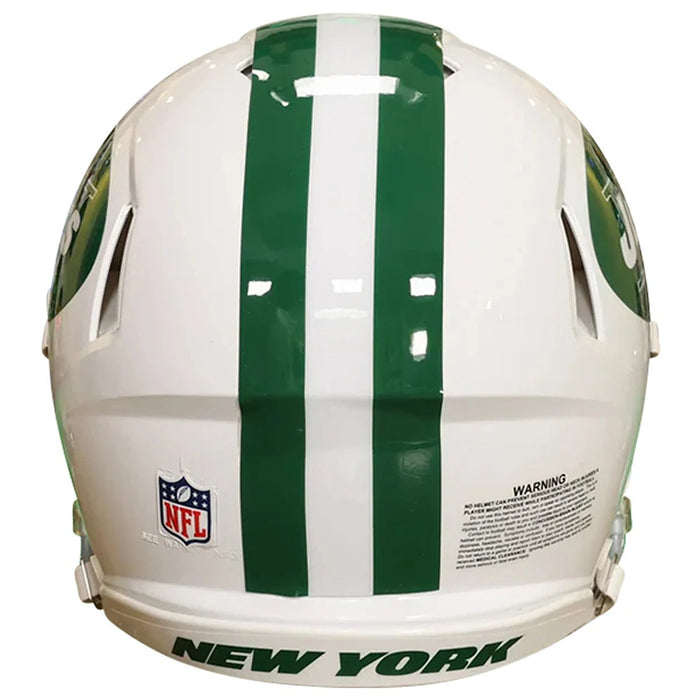 New York Jets Authentic Speed Helmet - 2024 Alternate (White) - Game Day Treasures