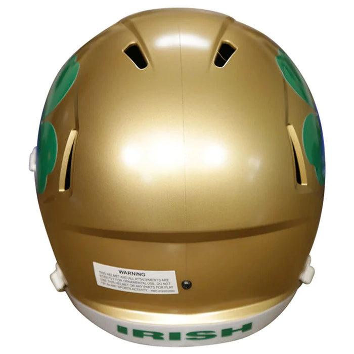 Notre Dame Fighting Irish Replica Speed Helmet - Shamrock - Game Day Treasures