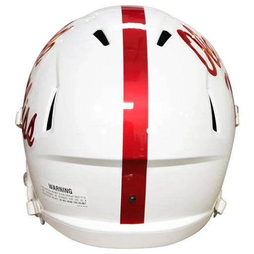 Mississippi (Ole Miss) Rebels Replica Speed Helmet - Gloss White - Game Day Treasures