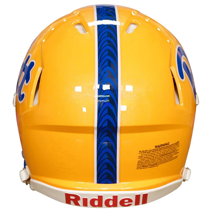 Pittsburgh Panthers Authentic Speed Helmet - Gold - Game Day Treasures