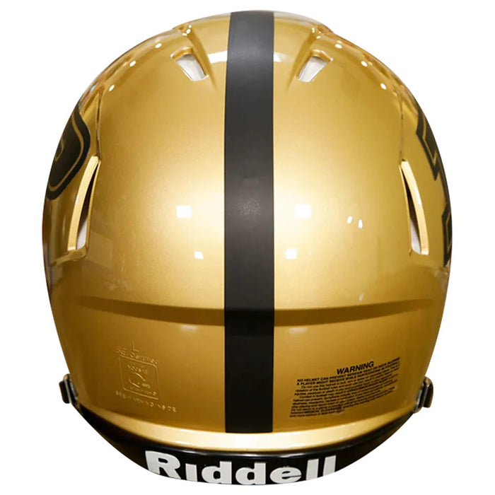 Purdue Boilermakers Authentic Speed Helmet - Gold - Game Day Treasures