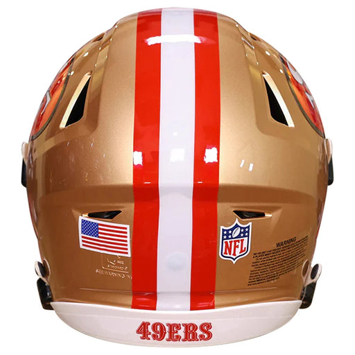 San Francisco 49ers Throwback SpeedFlex Helmet (1964-1995) - Game Day Treasures