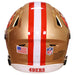 San Francisco 49ers Throwback SpeedFlex Helmet (1964-1995) - Game Day Treasures