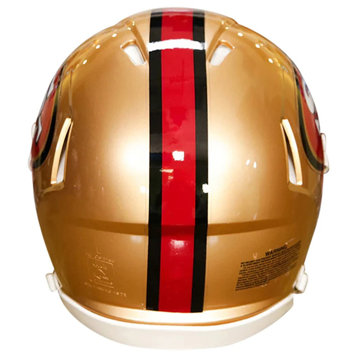 San Francisco 49ers Authentic Throwback Speed HHelmet (1996-2008) - Game Day Treasures