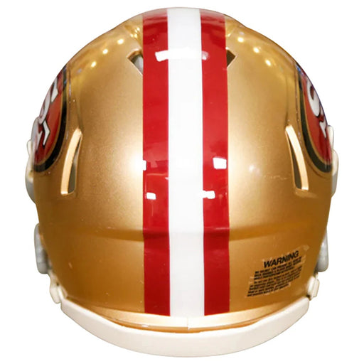 San Francisco 49ers Riddell Mini Speed Helmet - Game Day Treasures
