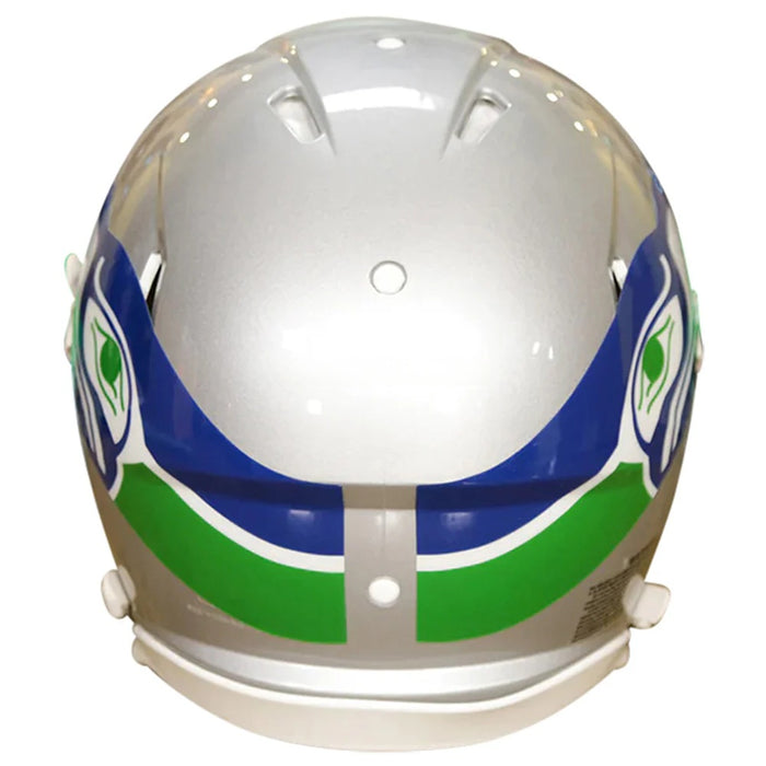 Seattle Seahawks Authentic Throwback Speed Helmet (1983-2001) - Game Day Treasures