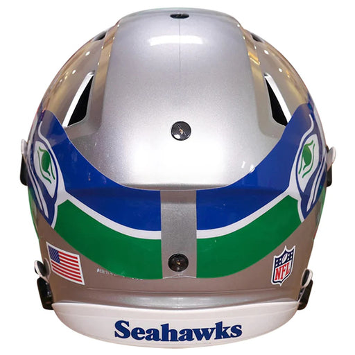 Seattle Seahawks Authentic Throwback SpeedFlex Helmet (1983-2001) - Game Day Treasures