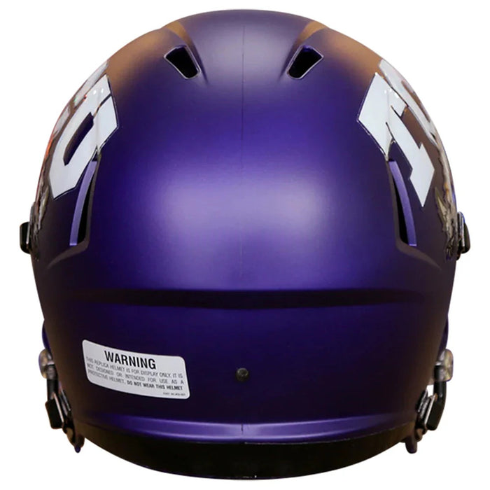 TCU Horned Frogs Replica Speed Helmet - Satin Purple - Game Day Treasures