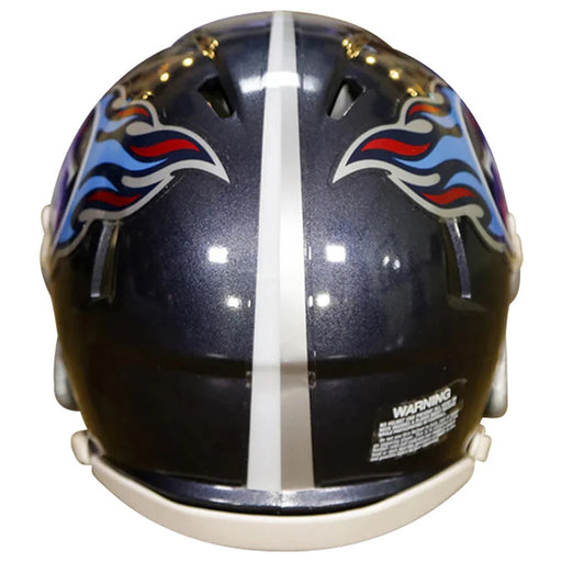 Tennessee Titans Mini Speed Helmet - Satin Navy Metallic - Game Day Treasures