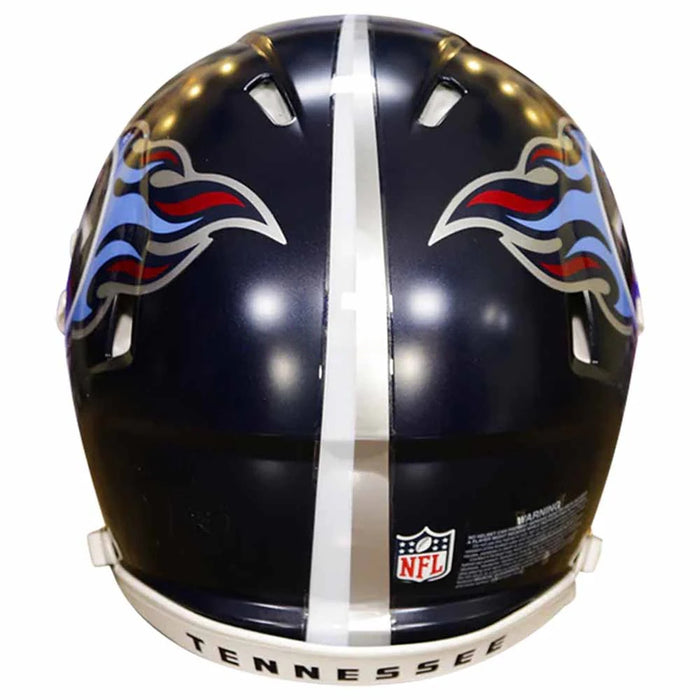 Tennessee Titans Authentic Speed Helmet - Satin Navy Metallic - Game Day Treasures