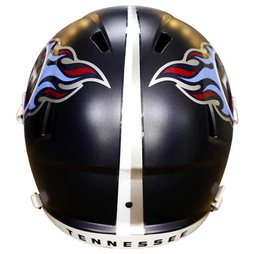 Tennessee Titans Replica Speed Helmet - Satin Navy Metallic - Game Day Treasures