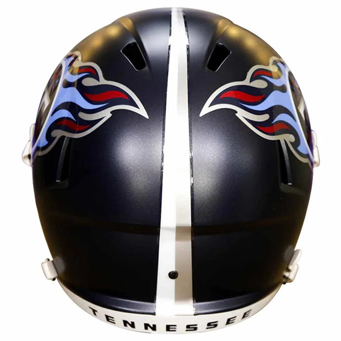 Tennessee Titans Replica Speed Helmet - Satin Navy Metallic - Game Day Treasures