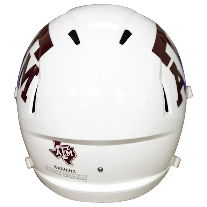 Texas A&M Aggies Replica Speed Helmet - White - Game Day Treasures