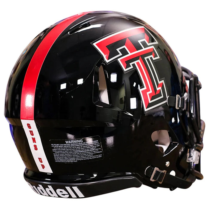 Texas Tech Red Raiders Authentic Speed Helmet - Chrome Decal - Game Day Treasures
