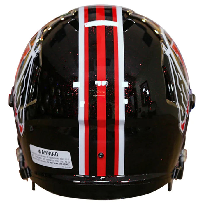 Utah Utes Replica Riddell Speed Helmet - Black - Game Day Treasures