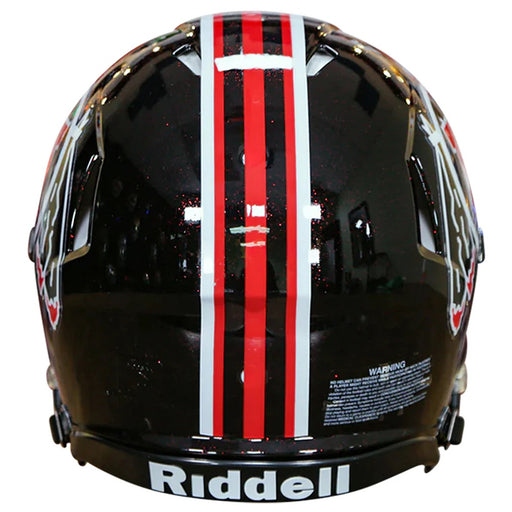 Utah Utes Authentic Riddell Speed Helmet - Black - Game Day Treasures