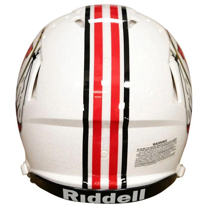 Utah Utes Authentic Riddell Speed Helmet - White - Game Day Treasures