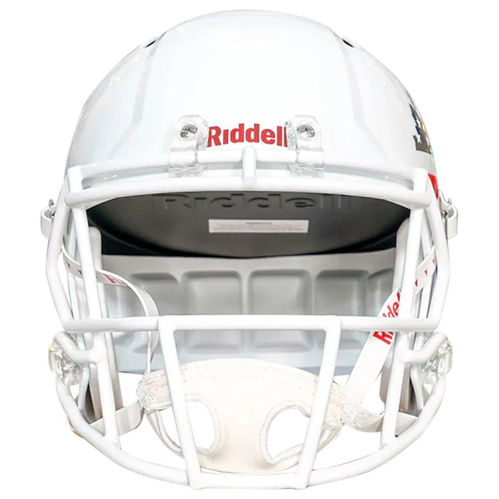 West Virginia Mountaineers Replica Speed Helmet - Stars and Stripes - Game Day Treasures