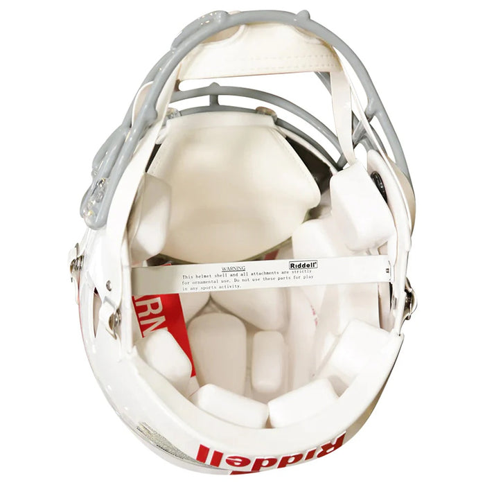 Florida Gators Authentic Speed Helmet - White w/Gray Mask - Game Day Treasures