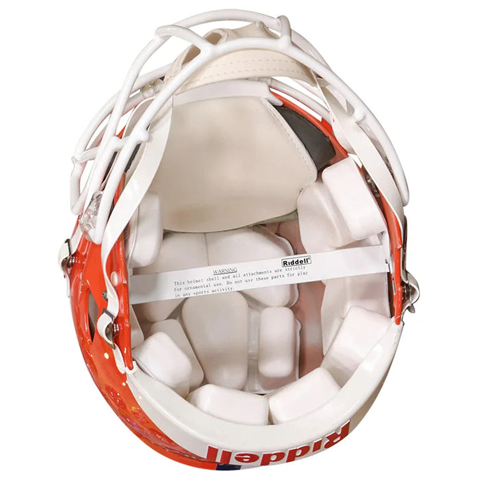 Illinois Fighting Illini Authentic Speed Helmet - Orange - Game Day Treasures