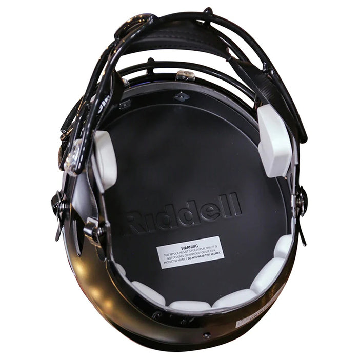 Iowa State Cyclones Replica Speed Helmet - Satin Black - Game Day Treasures