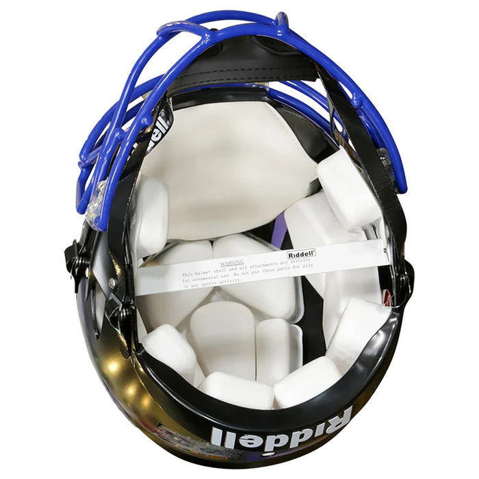 Kansas Jayhawks Authentic Speed Helmet - Black - Game Day Treasures