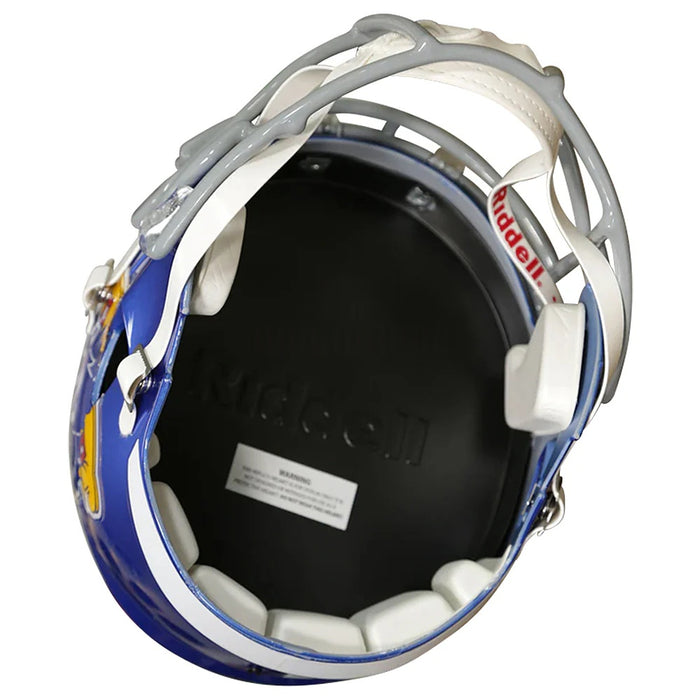 Kansas Jayhawks Replica Riddell Speed Helmet - Game Day Treasures