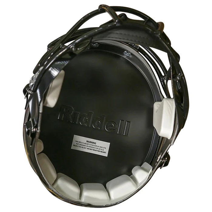 Miami Hurricanes Replica Riddell Speed Helmet - Black - Game Day Treasures