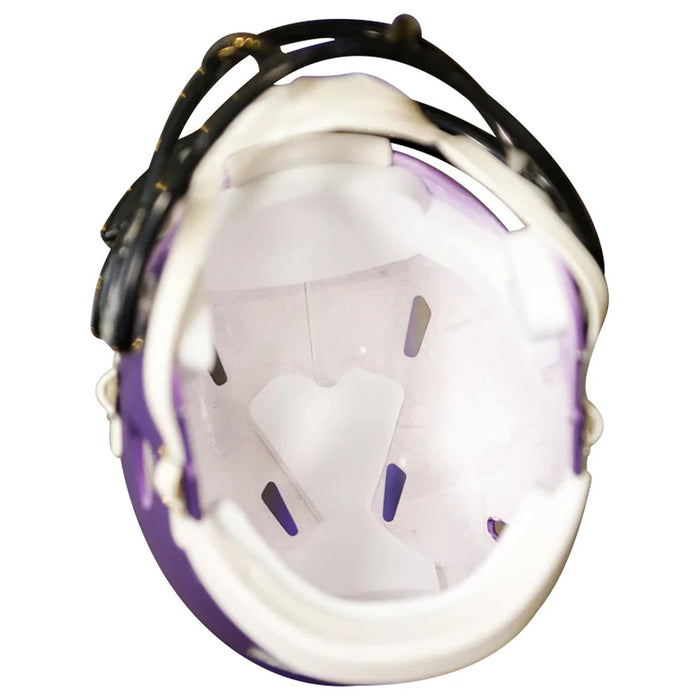 Minnesota Vikings Mini Speed Helmet - Satin Purple - Game Day Treasures