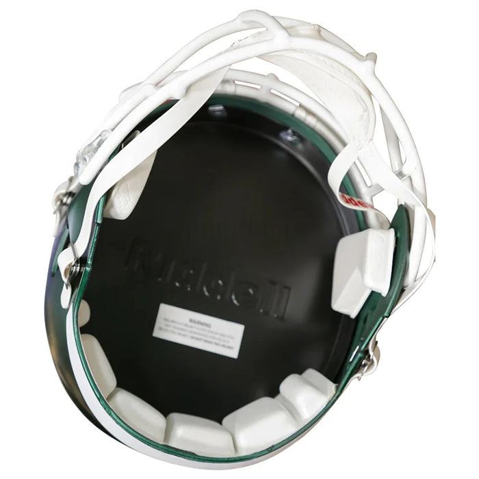 Michigan State Spartans Replica Speed Helmet - Satin Green - Game Day Treasures