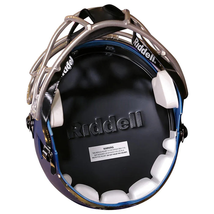 Nevada Wolf Pack Replica Speed Helmet - Matte Navy - Game Day Treasures