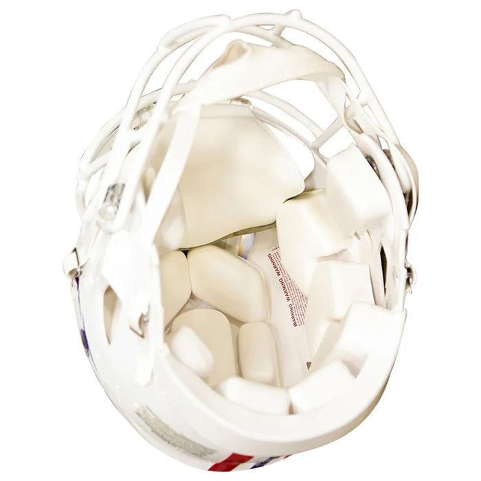 New England Patriots Authentic Throwback Speed Helmet (1982-1989) - Game Day Treasures