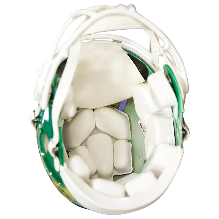 New York Jets Authentic Throwback Speed Helmet (1978-1989) - Game Day Treasures