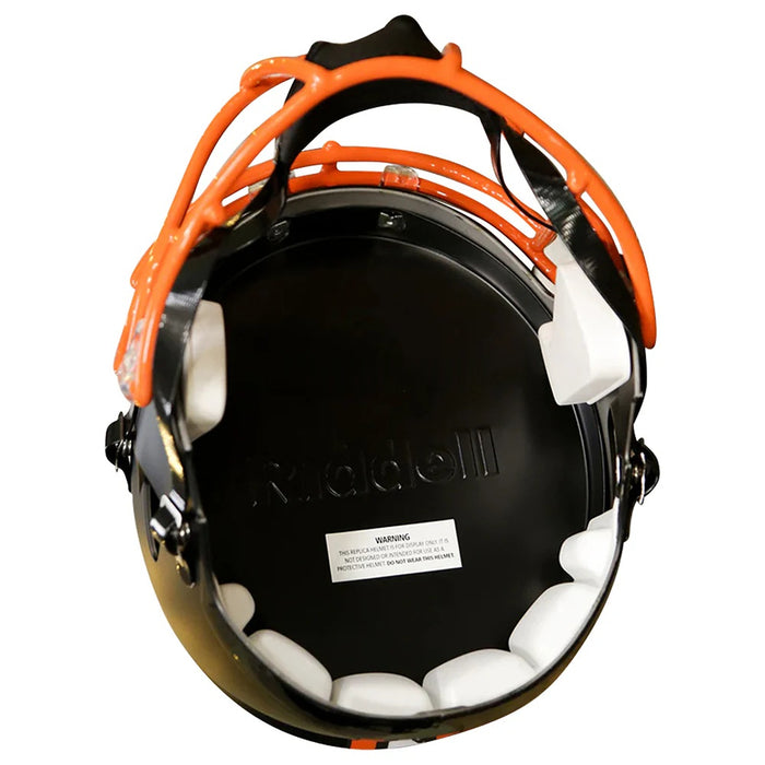 Oklahoma State Cowboys Replica Speed Helmet - Matte Black - Game Day Treasures