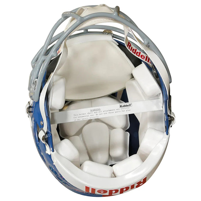 Mississippi (Ole Miss) Rebels Authentic Speed Helmet - Powder Blue - Game Day Treasures