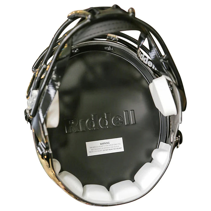 Ohio State Buckeyes Replica Speed Helmet - Satin Black w/ Red Buckeyes - Game Day Treasures