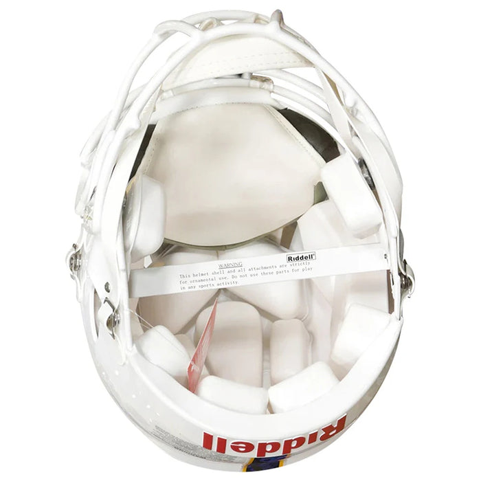 Pittsburgh Panthers Authentic Speed Helmet - White - Game Day Treasures