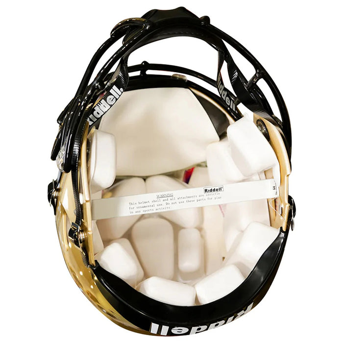 Purdue Boilermakers Authentic Speed Helmet - Gold - Game Day Treasures