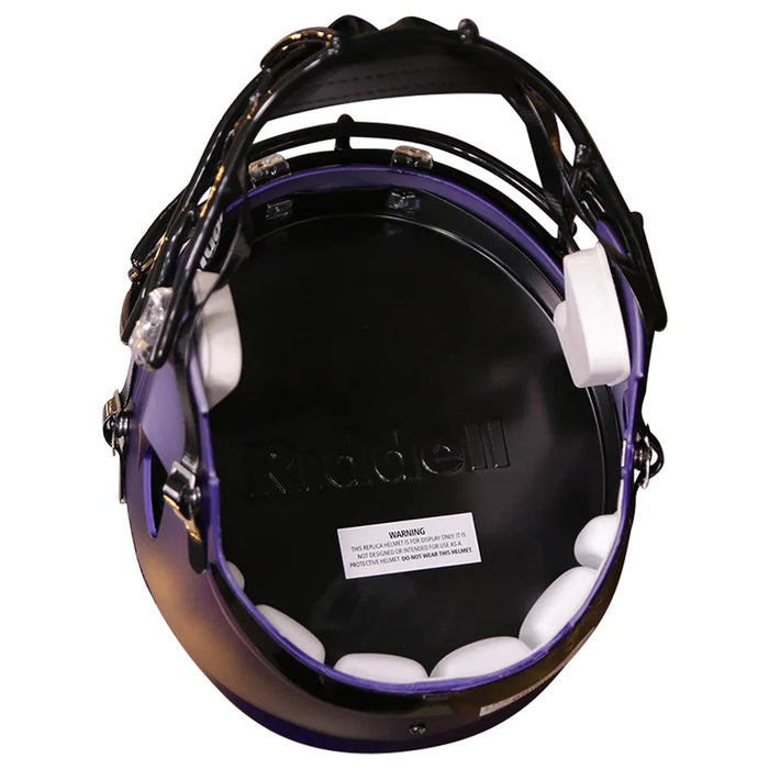 TCU Horned Frogs Replica Speed Helmet - Satin Purple - Game Day Treasures