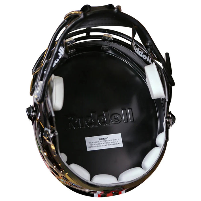 Utah Utes Replica Riddell Speed Helmet - Black - Game Day Treasures