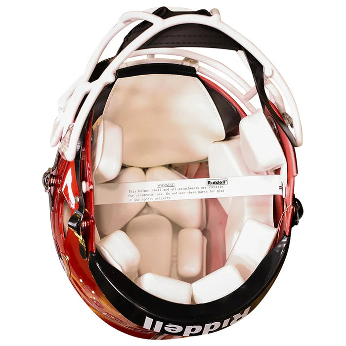 Utah Utes Authentic Riddell Speed Helmet - Radiant Red - Game Day Treasures