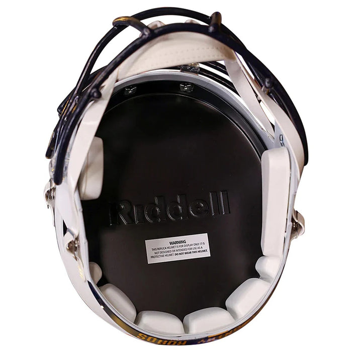 West Virginia Mountaineers Replica Speed Helmet - Backyard Brawl - Game Day Treasures