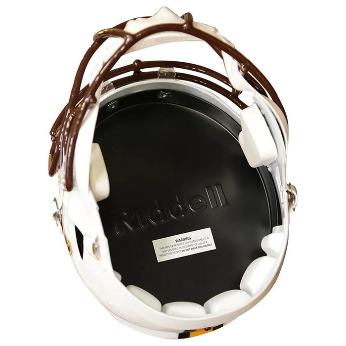 Wyoming Cowboys Replica Riddell Speed Helmet - Game Day Treasures