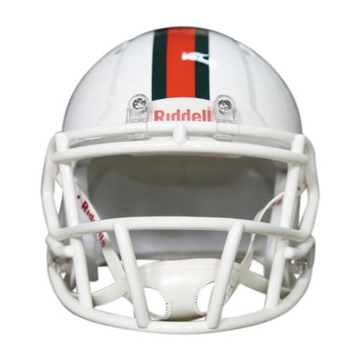 Miami Hurricanes Riddell Mini Speed Helmet - Game Day Treasures