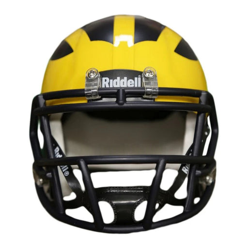 Michigan Wolverines Riddell Mini Speed Helmet - Game Day Treasures