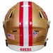 San Francisco 49ers Authentic Riddell SpeedFlex Helmet - Game Day Treasures